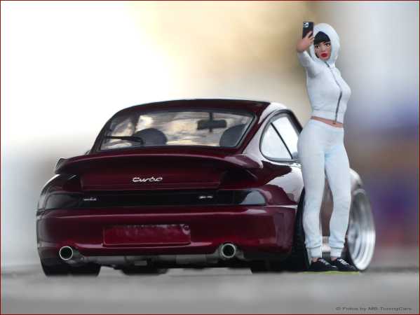 1:18 Porsche 911 (993) turbo 1997 UT-Model / Red Edition inkl.OVP